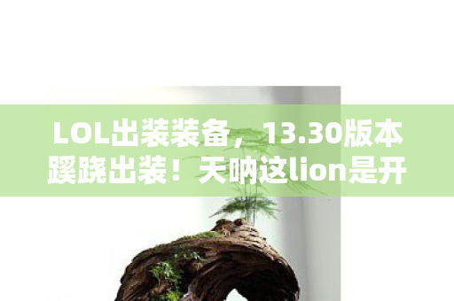 LOL出装装备，13.30版本蹊跷出装！天呐这lion是开挂了吧？