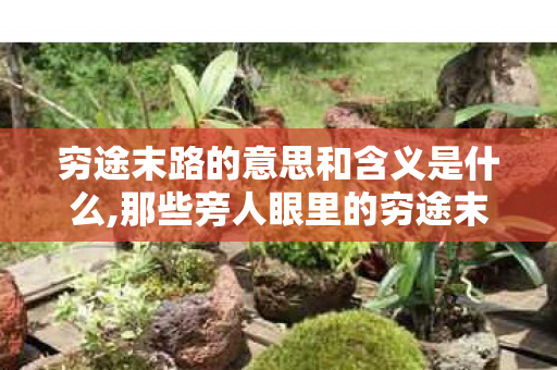 穷途末路的意思和含义是什么图片