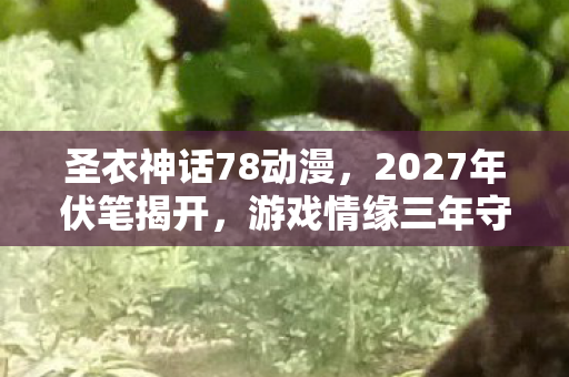 圣衣神话78动漫,2027年伏笔揭开,游戏情缘三年守候,凌晨三点聊天记录让我鼻子一酸 圣衣神话78动漫,2027年伏笔揭开,游戏情缘三年守候,凌晨三点聊天记录让我鼻子一酸