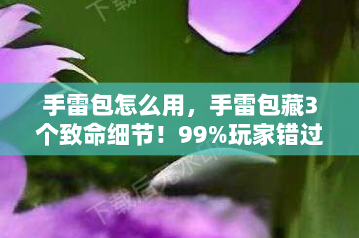 手雷包怎么用,手雷包藏3个致命细节!99%玩家错过的战术博弈,最后1秒泪目反转 手雷包怎么用,手雷包藏3个致命细节!99%玩家错过的战术博弈,最后1秒泪目反转