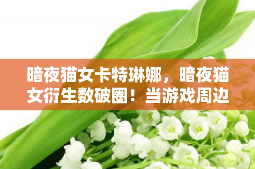 暗夜猫女卡特琳娜,暗夜猫女衍生数破圈!当游戏周边多到能开博物馆,我的钱包却……意想不到! 暗夜猫女卡特琳娜,暗夜猫女衍生数破圈!当游戏周边多到能开博物馆,我的钱包却……意想不到!