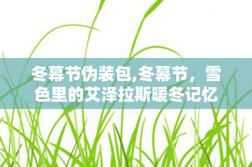 冬幕节伪装包,冬幕节,雪色里的艾泽拉斯暖冬记忆 冬幕节伪装包,冬幕节,雪色里的艾泽拉斯暖冬记忆