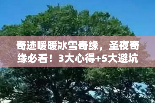奇迹暖暖冰雪奇缘,圣夜奇缘必看!3大心得+5大避坑指南,助你闪耀圣诞夜 奇迹暖暖冰雪奇缘,圣夜奇缘必看!3大心得+5大避坑指南,助你闪耀圣诞夜