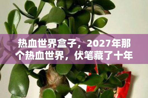 热血世界盒子，2027年那个热血世界，伏笔藏了十年，如今想起鼻子一酸