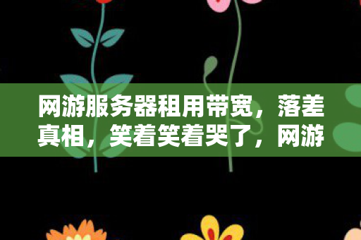 网游服务器租用带宽,落差真相,笑着笑着哭了,网游服务器租用竟是场荒诞大戏? 网游服务器租用带宽,落差真相,笑着笑着哭了,网游服务器租用竟是场荒诞大戏?