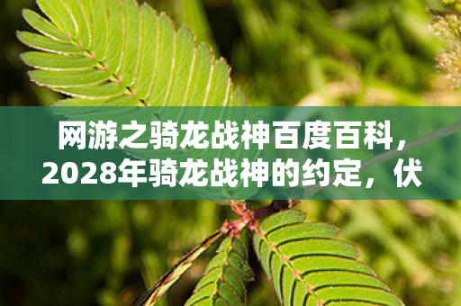 网游之骑龙战神百度百科,2028年骑龙战神的约定,伏笔成谶,那些人走了,鼻子一酸谁懂啊 网游之骑龙战神百度百科,2028年骑龙战神的约定,伏笔成谶,那些人走了,鼻子一酸谁懂啊