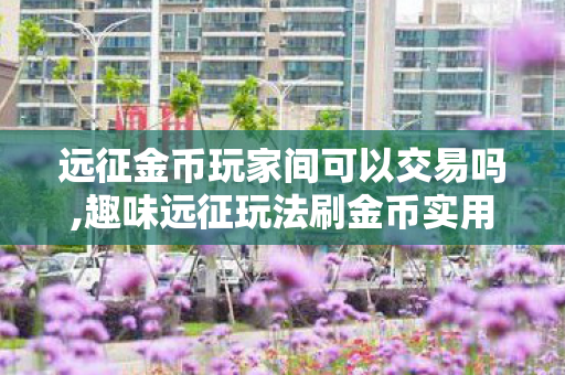 远征金币玩家间可以交易吗,趣味远征玩法刷金币实用指南,轻松攒币解锁全游戏好物 远征金币玩家间可以交易吗,趣味远征玩法刷金币实用指南,轻松攒币解锁全游戏好物