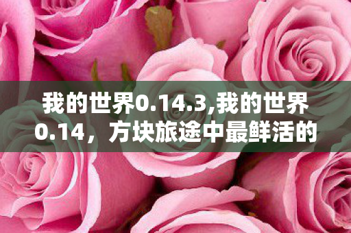 我的世界0.14.3,我的世界0.14,方块旅途中最鲜活的初代探险记忆 我的世界0.14.3,我的世界0.14,方块旅途中最鲜活的初代探险记忆