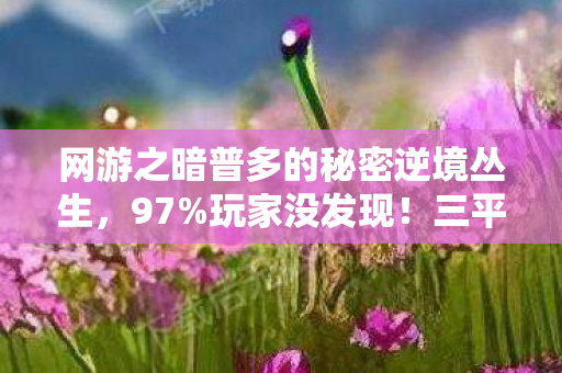 网游之暗普多的秘密逆境丛生,97%玩家没发现!三平台暗普多操作差异竟让胜率差3倍? 网游之暗普多的秘密逆境丛生,97%玩家没发现!三平台暗普多操作差异竟让胜率差3倍?