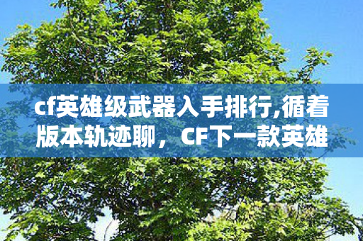 cf英雄级武器入手排行,循着版本轨迹聊,CF下一款英雄级武器的热门猜想 cf英雄级武器入手排行,循着版本轨迹聊,CF下一款英雄级武器的热门猜想