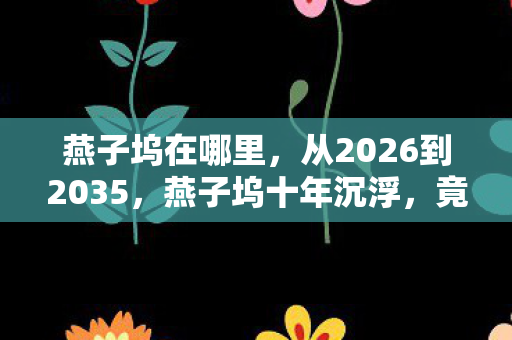 燕子坞在哪里，从2026到2035，燕子坞十年沉浮，竟藏着颠覆认知的终极真相！