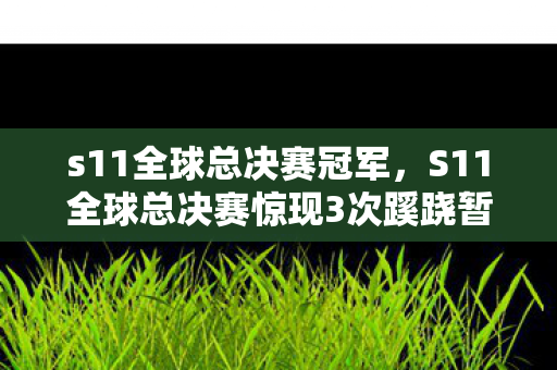 s11全球总决赛冠军,S11全球总决赛惊现3次蹊跷暂停,背后真相让人后背发凉! s11全球总决赛冠军,S11全球总决赛惊现3次蹊跷暂停,背后真相让人后背发凉!