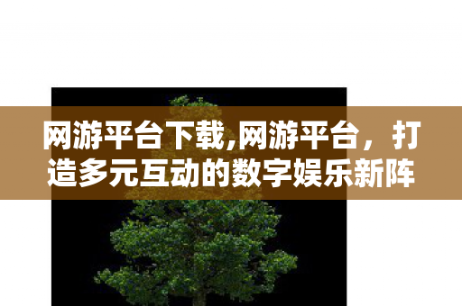 网游平台下载,网游平台，打造多元互动的数字娱乐新阵地