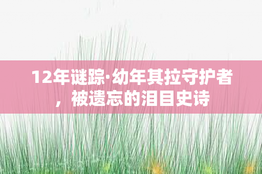 12年谜踪·幼年其拉守护者,被遗忘的泪目史诗 12年谜踪·幼年其拉守护者,被遗忘的泪目史诗