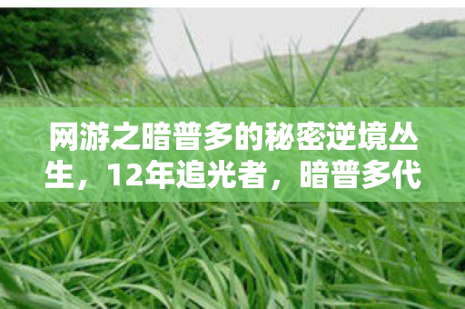 网游之暗普多的秘密逆境丛生,12年追光者,暗普多代码坟场里的未解之谜与千万玩家泪目真相 网游之暗普多的秘密逆境丛生,12年追光者,暗普多代码坟场里的未解之谜与千万玩家泪目真相