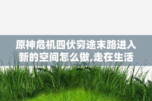 原神危机四伏穷途末路进入新的空间怎么做,走在生活的穷途末路时，我撞见了提瓦特的全新空间