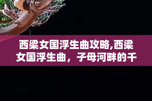 西梁女国浮生曲攻略,西梁女国浮生曲，子母河畔的千年烟火长歌
