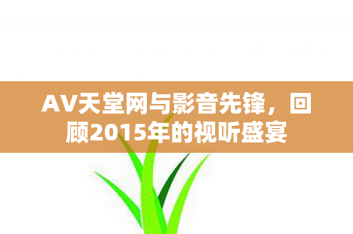 回顾2015年的视听盛宴图片