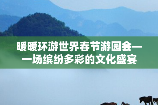 暖暖环游世界春节游园会图片