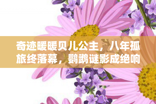 奇迹暖暖贝儿公主，八年孤旅终落幕，鹦鹉谜影成绝响，泪目无痕