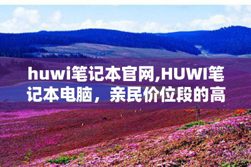 huwi笔记本官网,HUWI笔记本电脑，亲民价位段的高性价比数码之选