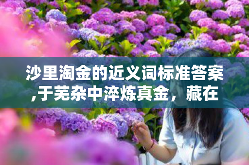 沙里淘金的近义词标准答案,于芜杂中淬炼真金,藏在日常里的沉心求索之道 沙里淘金的近义词标准答案,于芜杂中淬炼真金,藏在日常里的沉心求索之道