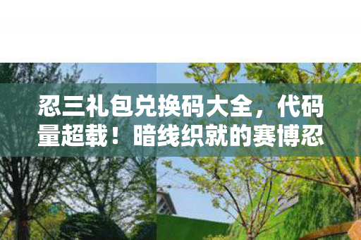 忍三礼包兑换码大全,代码量超载!暗线织就的赛博忍界,头皮发麻的量子羁绊 忍三礼包兑换码大全,代码量超载!暗线织就的赛博忍界,头皮发麻的量子羁绊