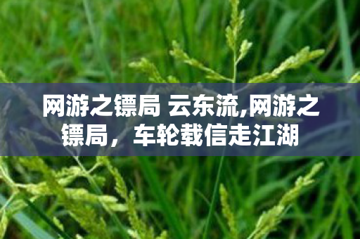 网游之镖局 云东流,网游之镖局,车轮载信走江湖 网游之镖局 云东流,网游之镖局,车轮载信走江湖