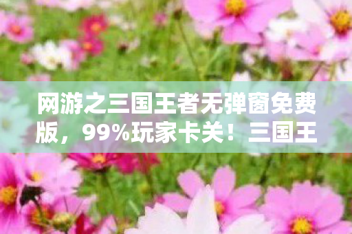 网游之三国王者无弹窗免费版,99%玩家卡关!三国王者隐藏副本竟藏惊天逆转秘籍? 网游之三国王者无弹窗免费版,99%玩家卡关!三国王者隐藏副本竟藏惊天逆转秘籍?