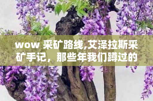 wow 采矿路线,艾泽拉斯采矿手记，那些年我们蹲过的闪光矿脉