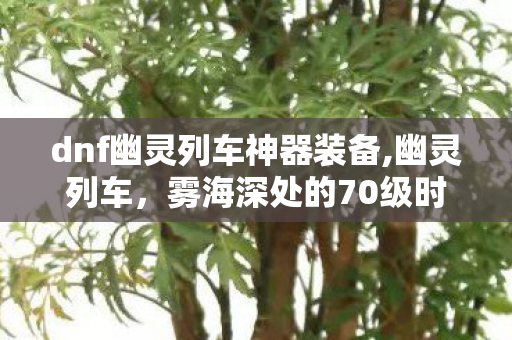 dnf幽灵列车神器装备,幽灵列车,雾海深处的70级时代冒险印记 dnf幽灵列车神器装备,幽灵列车,雾海深处的70级时代冒险印记