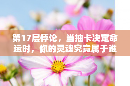 第17层悖论,当抽卡决定命运时,你的灵魂究竟属于谁? 第17层悖论,当抽卡决定命运时,你的灵魂究竟属于谁?