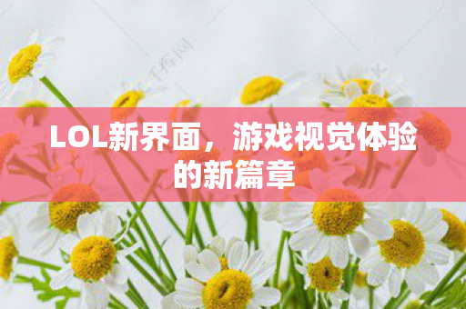 游戏视觉体验的新篇章图片