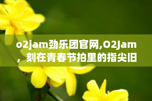 o2jam劲乐团官网,O2Jam，刻在青春节拍里的指尖旧梦