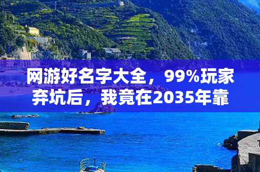 网游好名字大全,99%玩家弃坑后,我竟在2035年靠这个ID逆天改命?! 网游好名字大全,99%玩家弃坑后,我竟在2035年靠这个ID逆天改命?!