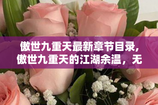 傲世九重天最新章节目录,傲世九重天的江湖余温,无数读者念念不忘的热血续章 傲世九重天最新章节目录,傲世九重天的江湖余温,无数读者念念不忘的热血续章