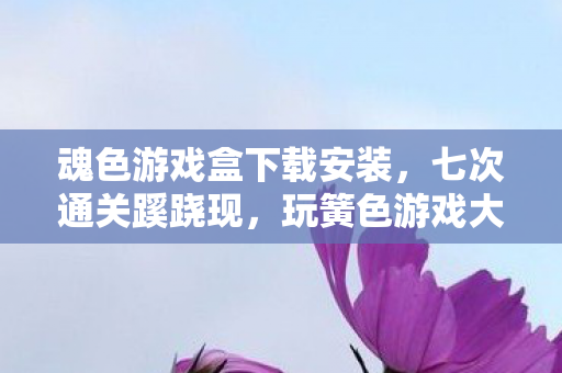 魂色游戏盒下载安装,七次通关蹊跷现,玩簧色游戏大全后背发凉真相惊人 魂色游戏盒下载安装,七次通关蹊跷现,玩簧色游戏大全后背发凉真相惊人