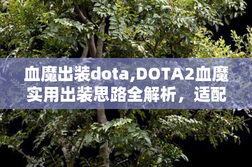 血魔出装dota,DOTA2血魔实用出装思路全解析,适配不同对局的最优选择 血魔出装dota,DOTA2血魔实用出装思路全解析,适配不同对局的最优选择