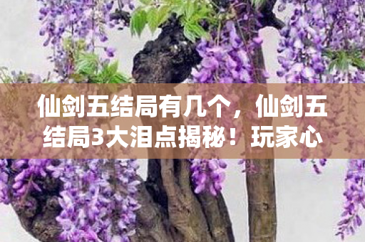 仙剑五结局有几个，仙剑五结局3大泪点揭秘！玩家心得+避坑指南助你少走弯路