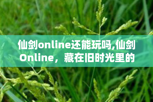 仙剑online还能玩吗,仙剑Online,藏在旧时光里的御剑江湖梦 仙剑online还能玩吗,仙剑Online,藏在旧时光里的御剑江湖梦