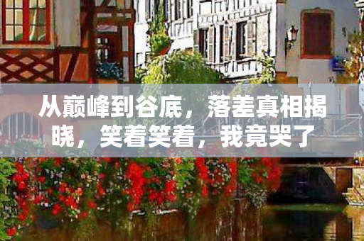 从巅峰到谷底，落差真相揭晓，笑着笑着，我竟哭了