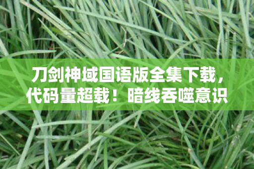 刀剑神域国语版全集下载，代码量超载！暗线吞噬意识流，头皮发麻的赛博囚笼已上线