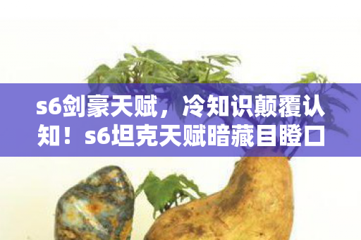 s6剑豪天赋,冷知识颠覆认知!s6坦克天赋暗藏目瞪口呆的自毁开关 s6剑豪天赋,冷知识颠覆认知!s6坦克天赋暗藏目瞪口呆的自毁开关