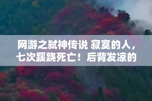 网游之弑神传说 寂寞的人,七次蹊跷死亡!后背发凉的网游弑神真相 网游之弑神传说 寂寞的人,七次蹊跷死亡!后背发凉的网游弑神真相