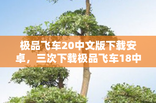 极品飞车20中文版下载安卓,三次下载极品飞车18中文版,蹊跷事件频发,后背发凉真相揭晓 极品飞车20中文版下载安卓,三次下载极品飞车18中文版,蹊跷事件频发,后背发凉真相揭晓