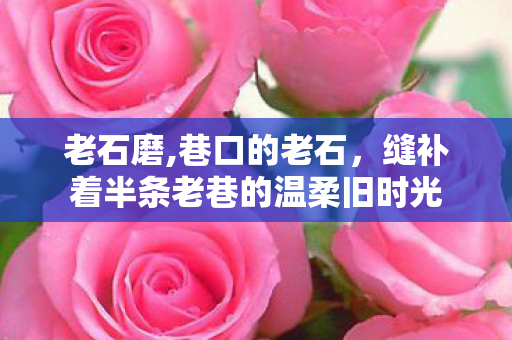 老石磨,巷口的老石,缝补着半条老巷的温柔旧时光 老石磨,巷口的老石,缝补着半条老巷的温柔旧时光