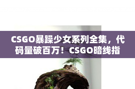 CSGO暴躁少女系列全集,代码量破百万!CSGO暗线指挥官的头皮发麻逆袭路 CSGO暴躁少女系列全集,代码量破百万!CSGO暗线指挥官的头皮发麻逆袭路
