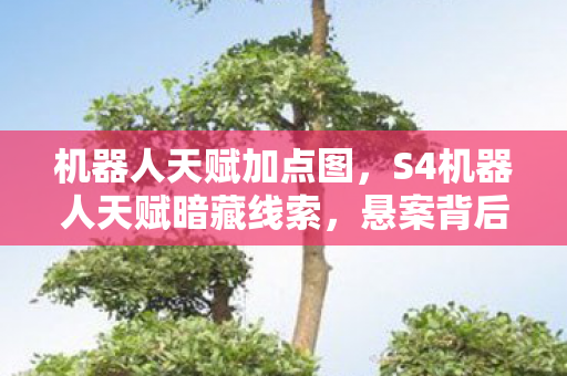 机器人天赋加点图,S4机器人天赋暗藏线索,悬案背后毛骨悚然,我杀了我? 机器人天赋加点图,S4机器人天赋暗藏线索,悬案背后毛骨悚然,我杀了我?