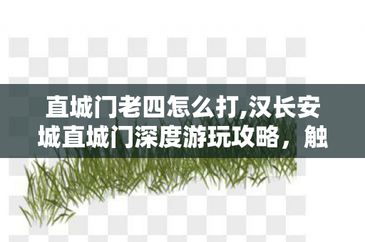 直城门老四怎么打,汉长安城直城门深度游玩攻略,触摸两千年前的城郭烟火 直城门老四怎么打,汉长安城直城门深度游玩攻略,触摸两千年前的城郭烟火