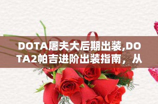 DOTA屠夫大后期出装,DOTA2帕吉进阶出装指南,从游走开团到后期站场的最优思路 DOTA屠夫大后期出装,DOTA2帕吉进阶出装指南,从游走开团到后期站场的最优思路
